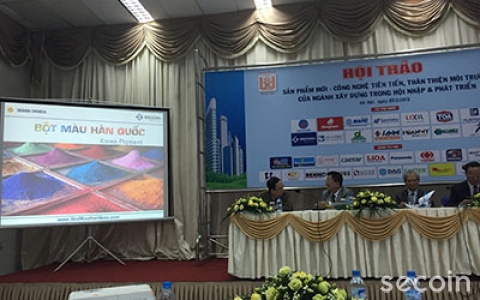 Secoin Participated in Seminar of Vietbuild 2015 Exhibition
